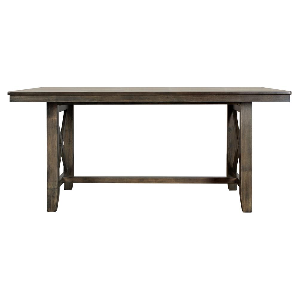 Julius 66" Rectangle Dining Table-Walnut. Picture 2