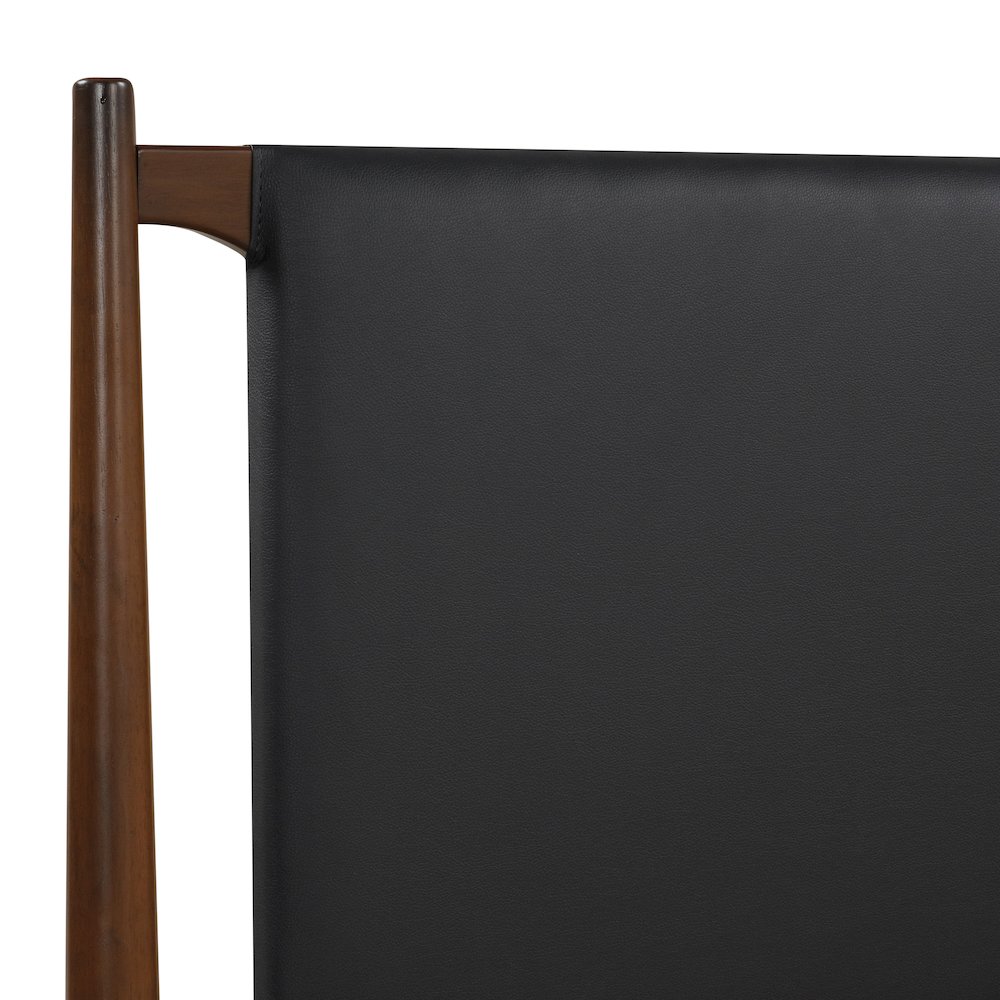 Ian King Wood Platform Bed, Cherry. Picture 4