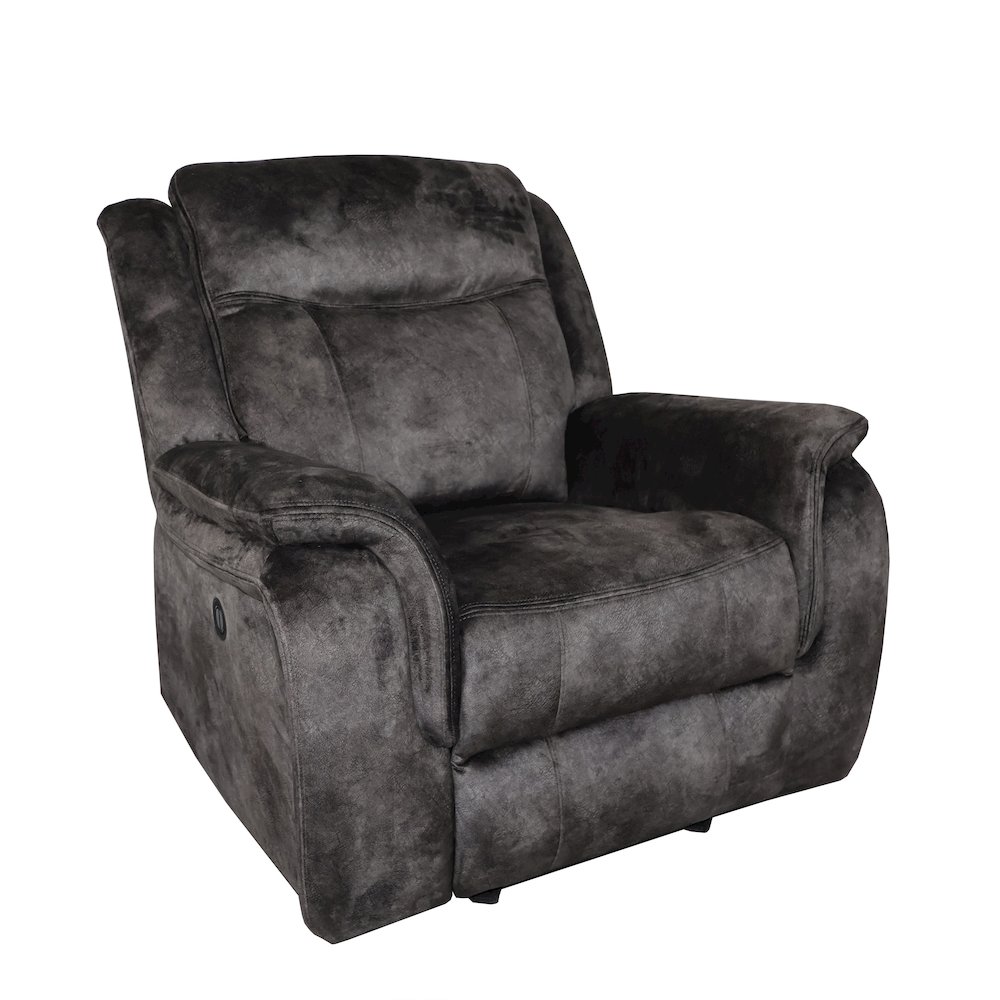 Park City Glider Recliner W/Pwr Fr-Slate. Picture 1