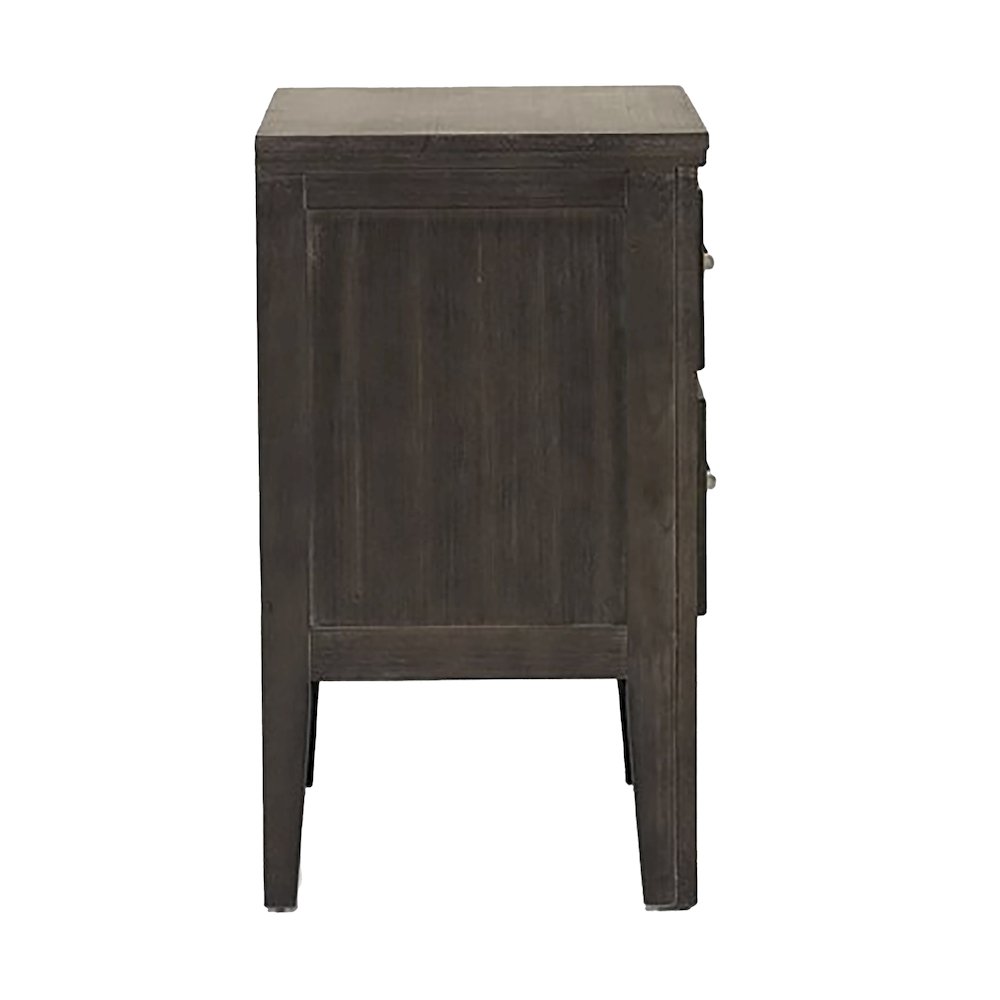 Andover Wood Nightstand in Nutmeg Brown (Set of 2). Picture 5