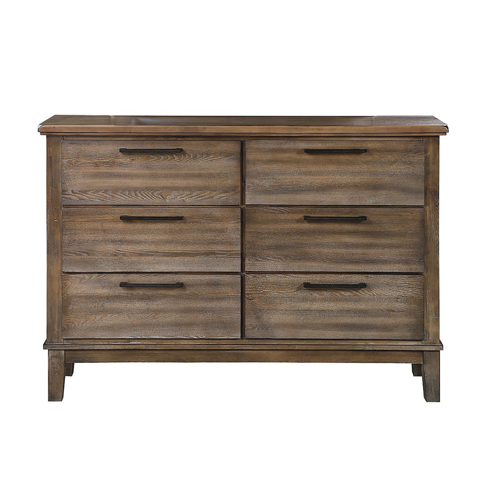 Cagney 3-Pc Wood Bedroom Set with Dresser in Vintage. Picture 8