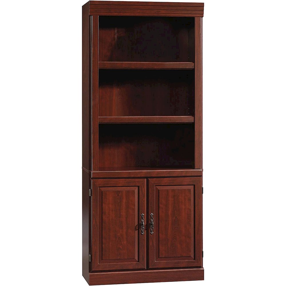 HERITAGE HILL LIBRARY WITH DOORS Classic Cherry. Picture 1