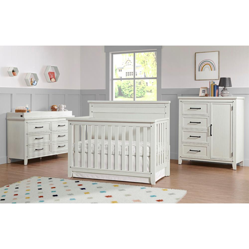 Soho Baby Ellison 6Dr Dresser Rustic White. Picture 5