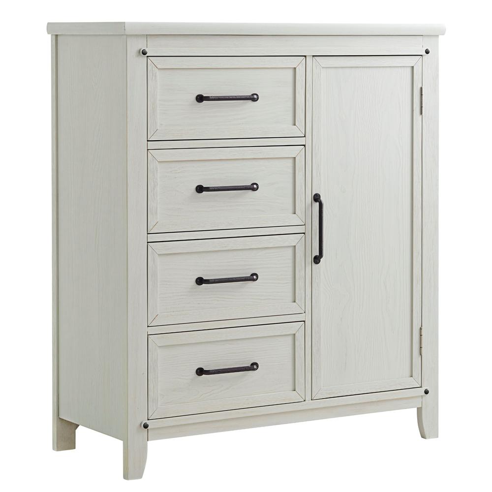 Soho Baby Ellison Chifferobe Rustic White. Picture 2