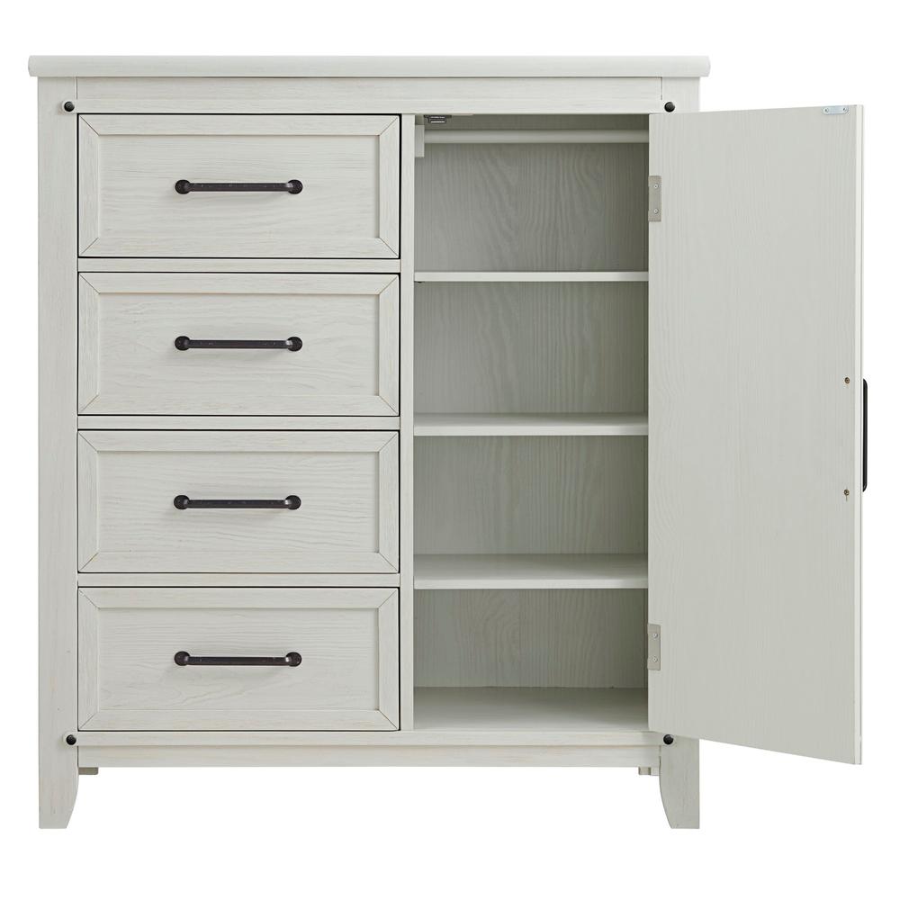 Soho Baby Ellison Chifferobe Rustic White. Picture 3