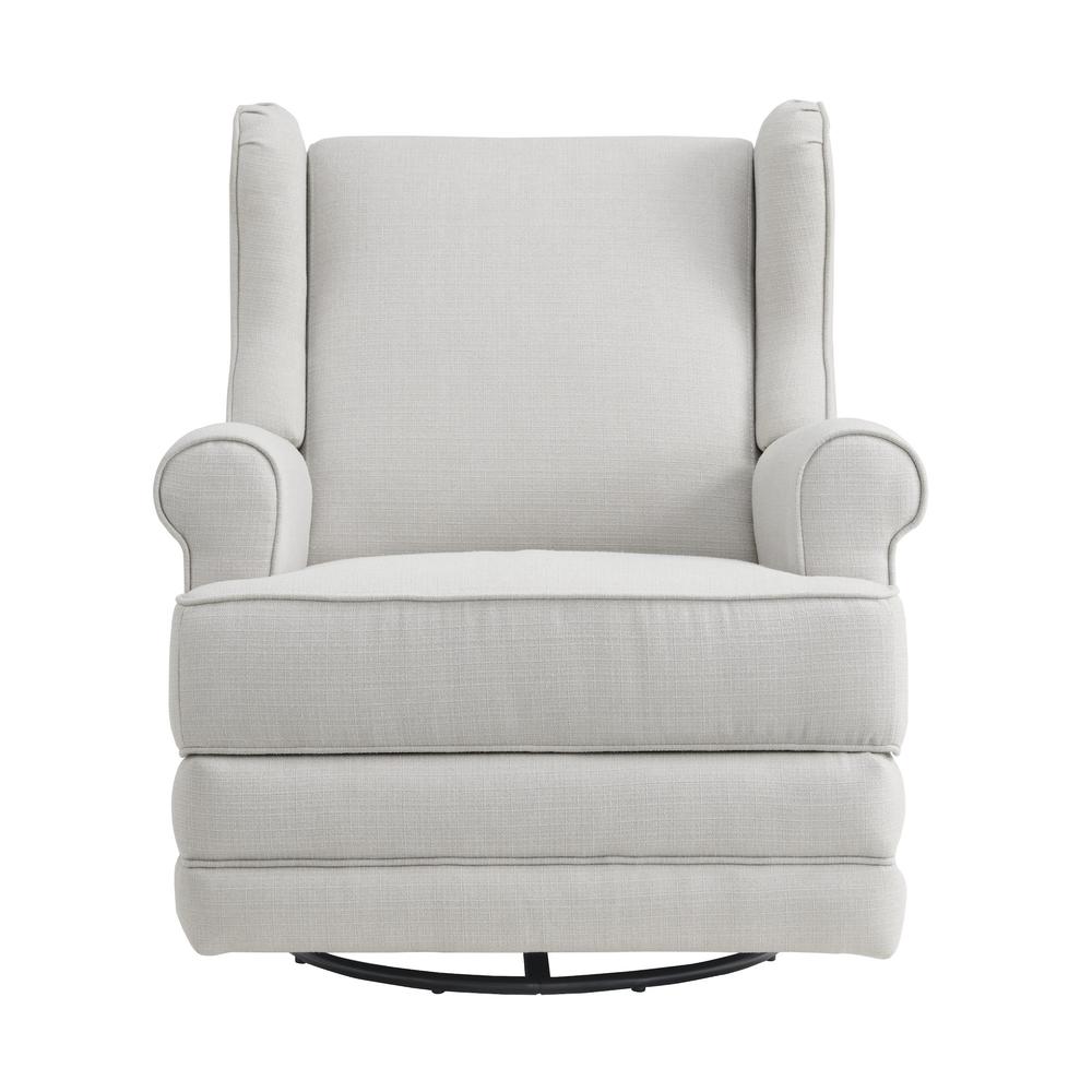 Oxford Baby Teegan Swivel Rocker / Recliner Sand. Picture 2
