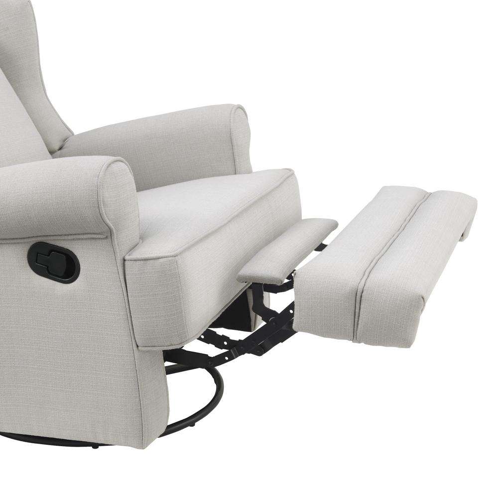 Oxford Baby Teegan Swivel Rocker / Recliner Sand. Picture 4