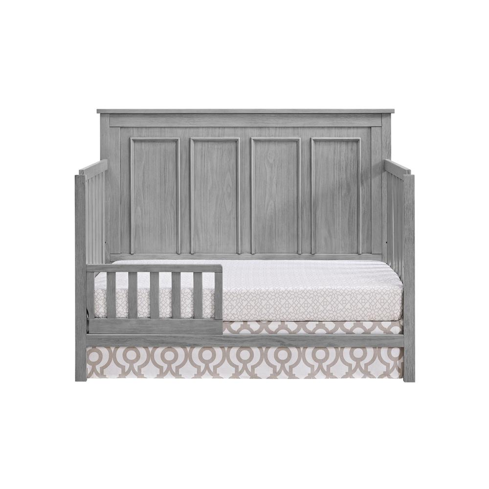 Oxford Baby Bennett 4 In 1 Convertible Crib Rustic Gray. Picture 4