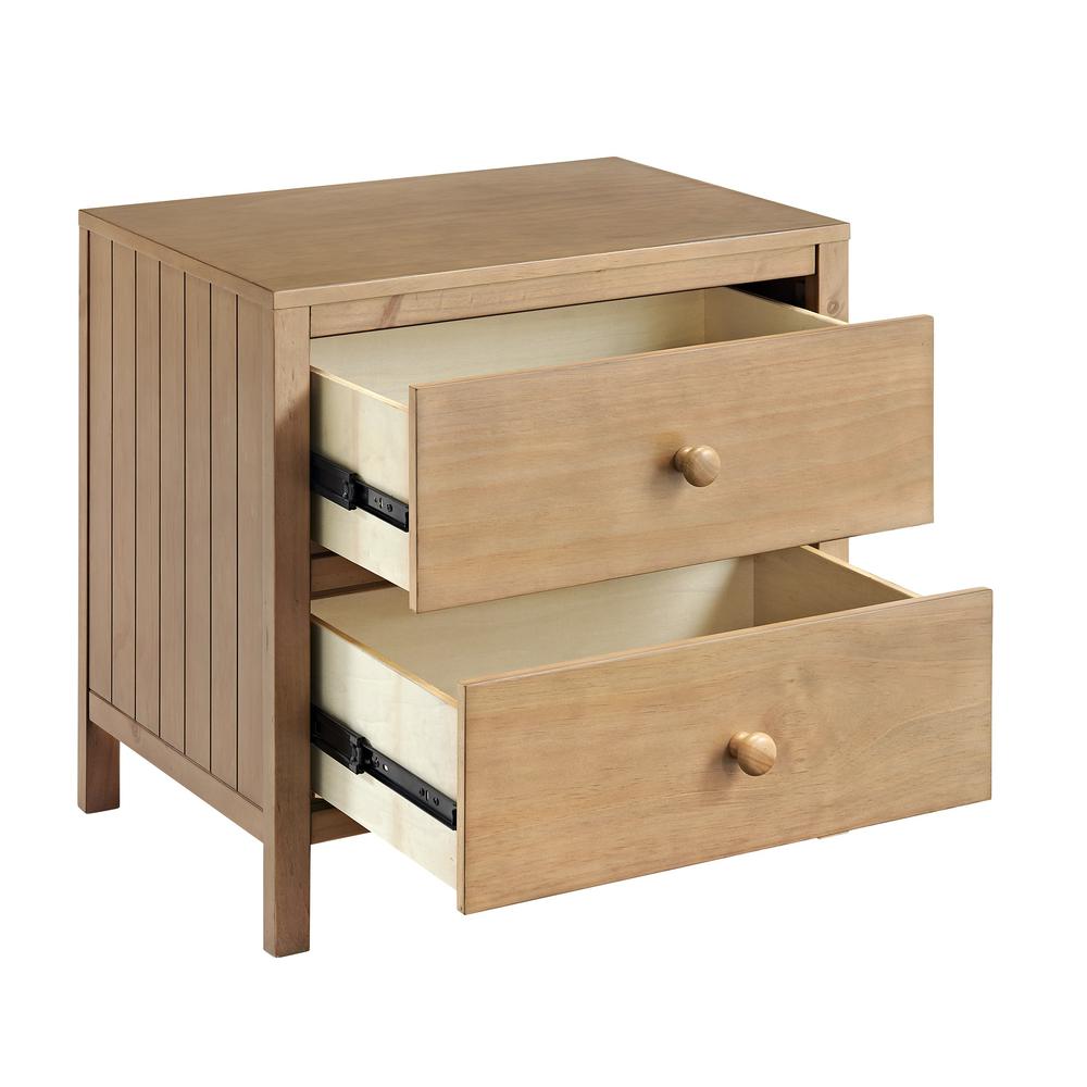 Soho Baby Everlee 2 Dr. Nightstand Honeywood. Picture 3