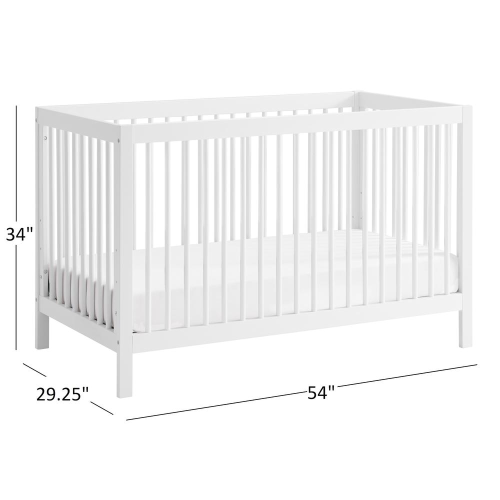 Soho Baby Essential 4 In 1 Island Crib White. Picture 9