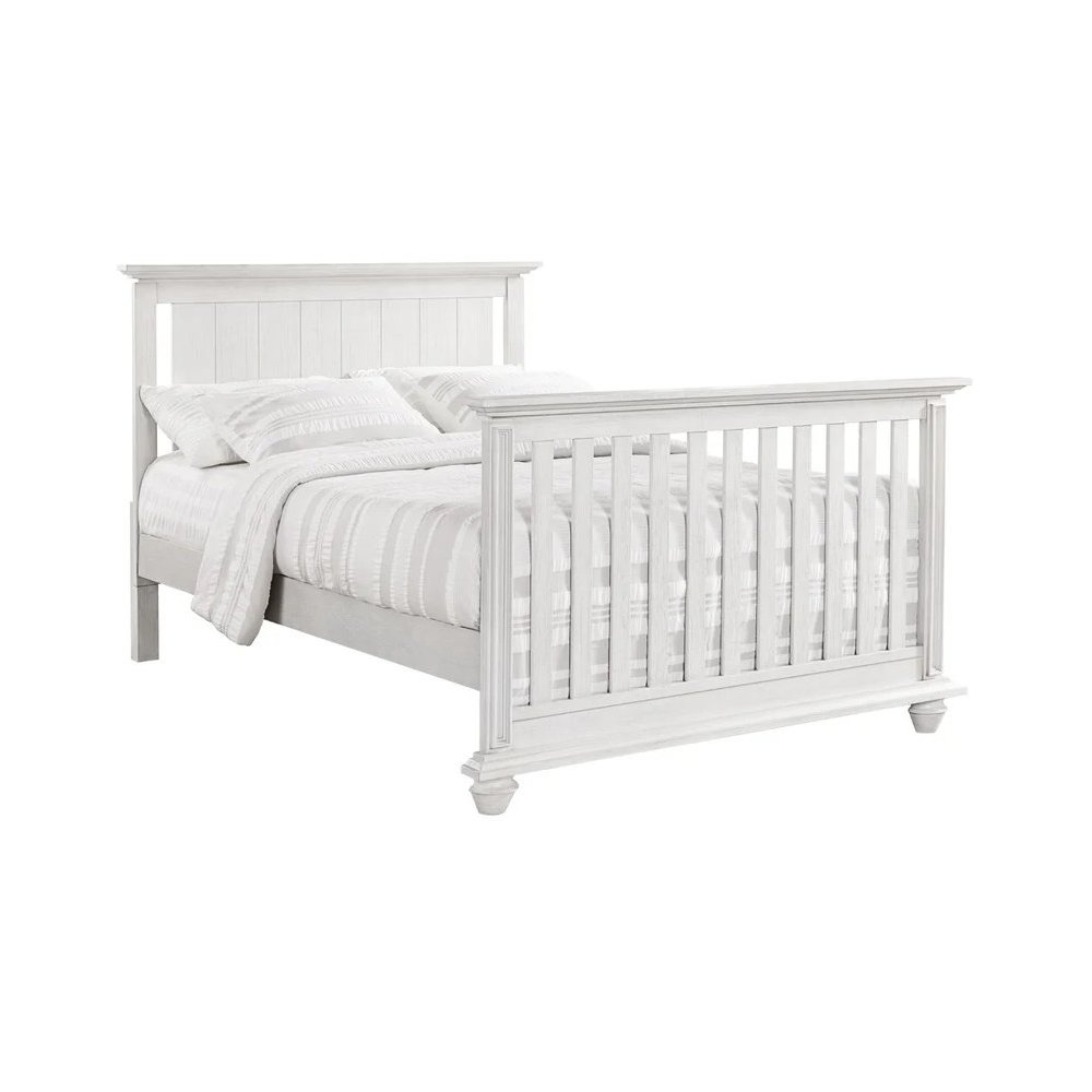 Oxford Baby Langston Full Bed Conversion Kit Weathered White. Picture 2