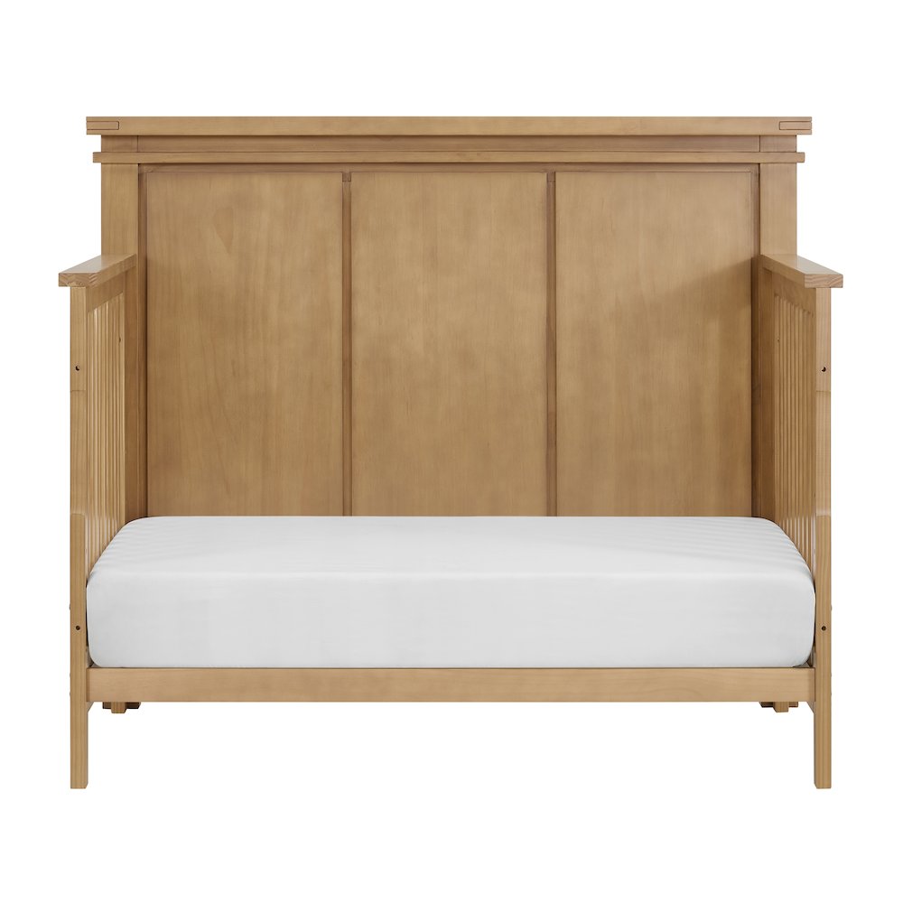 Soho Baby Mystic 4 in1 Crib Convertible Honey Wood. Picture 1