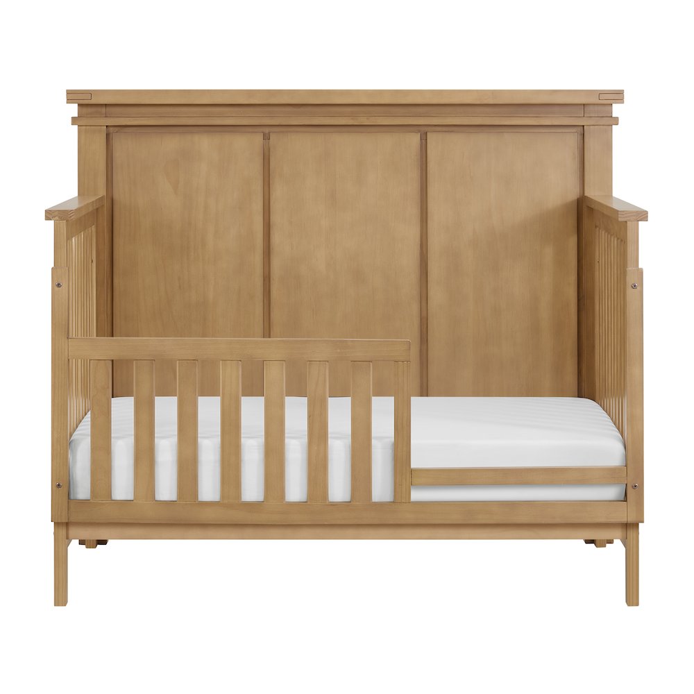 Soho Baby Mystic 4 in1 Crib Convertible Honey Wood. Picture 11