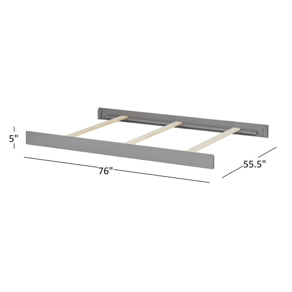 Oxford Baby Emerson Full Bed Conversion Kit Dove Gray. Picture 4