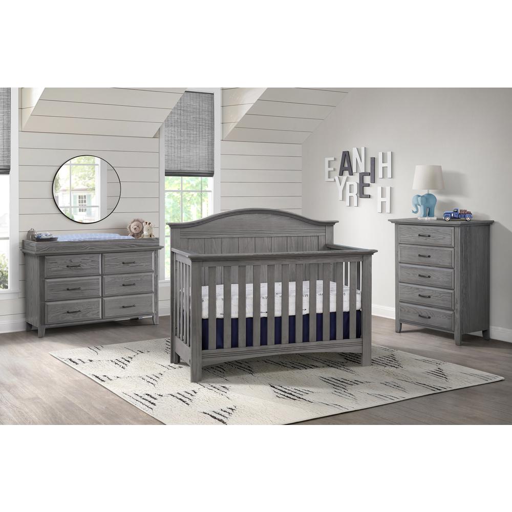 Soho Baby Chandler 4 In 1 Crib Graphite Gray. Picture 12