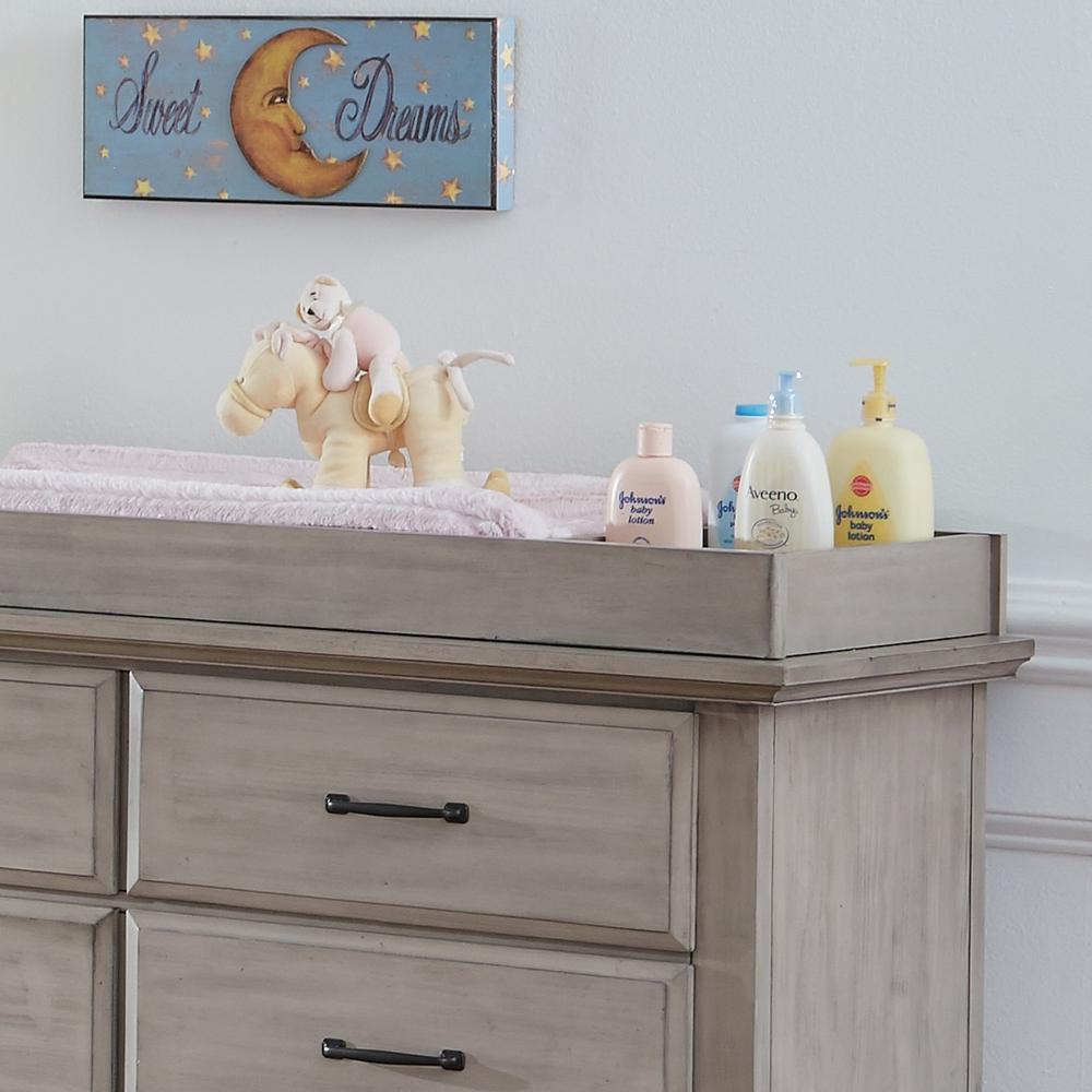 Soho Baby Chandler Changing Topper Stone Wash. Picture 3