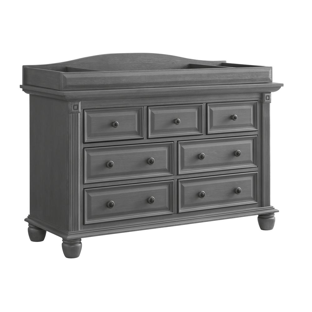 Oxford Baby London Lane Changing Topper Arctic Gray. Picture 1