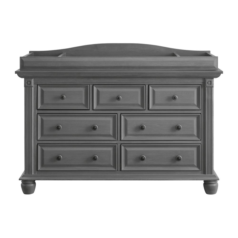 Oxford Baby London Lane Changing Topper Arctic Gray. Picture 4