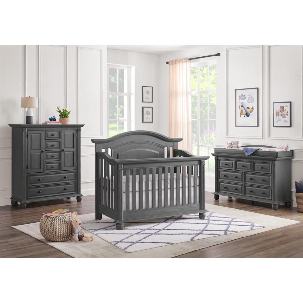 Oxford Baby London Lane Changing Topper Arctic Gray. Picture 6