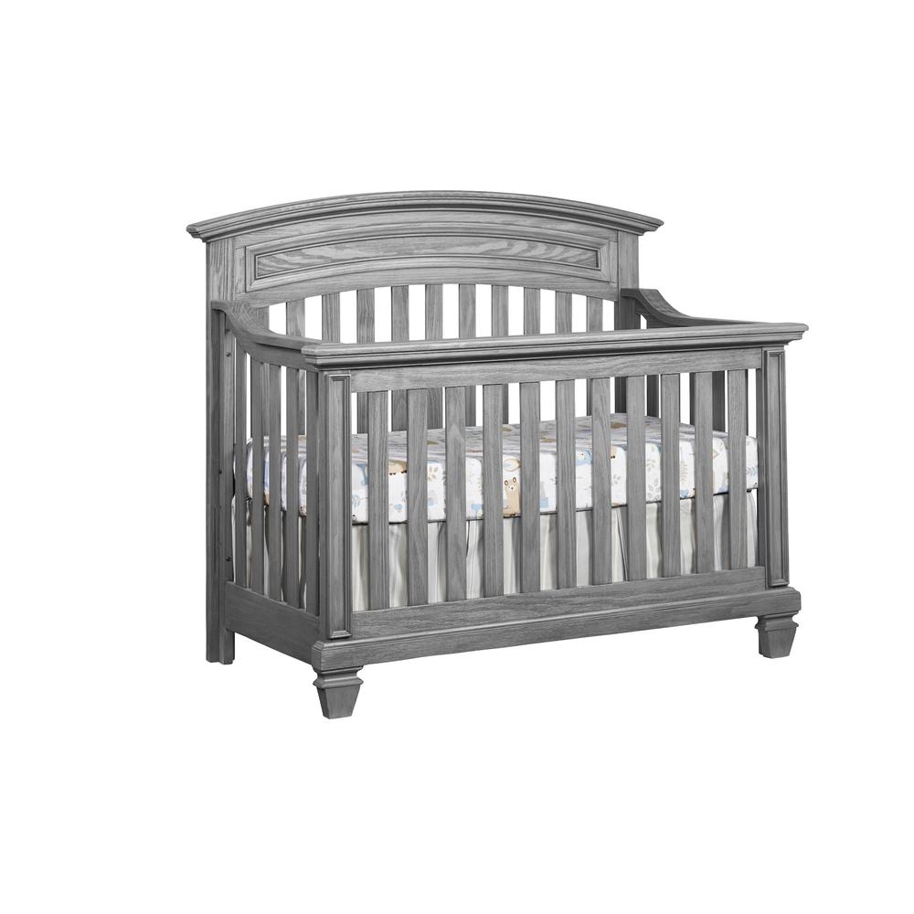 Soho Baby Richmond  4 In 1Crib Brushed Gray. Picture 1