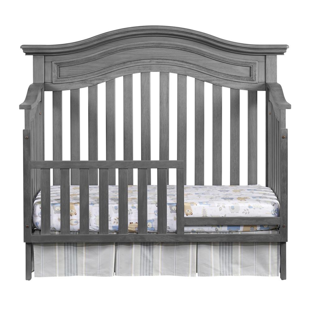 Oxford Baby Glenbrook 4 In 1 Convertible Crib Graphite Gray. Picture 2