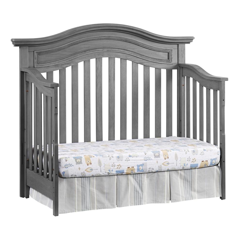 Oxford Baby Glenbrook 4 In 1 Convertible Crib Graphite Gray. Picture 5