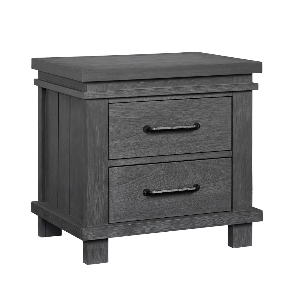 Soho Baby Hampton Nightstand  Canyon Gray. Picture 1