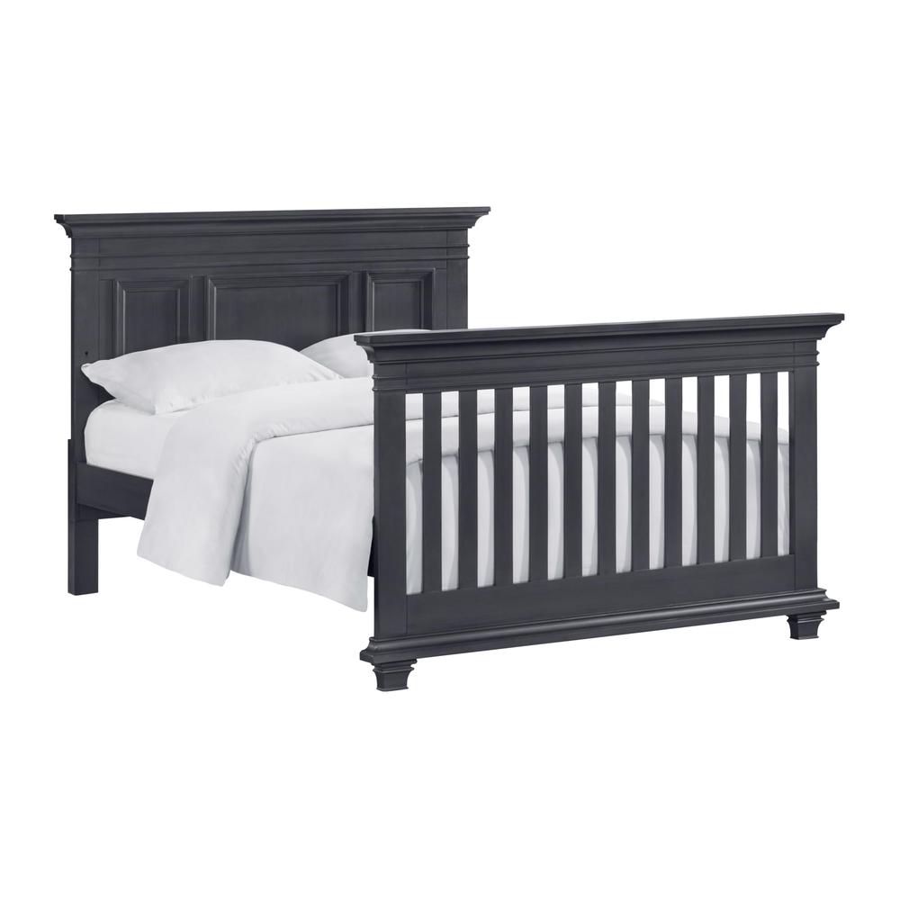 Oxford Baby Weston 4 In 1 Convertible Crib Midnight Slate. Picture 4