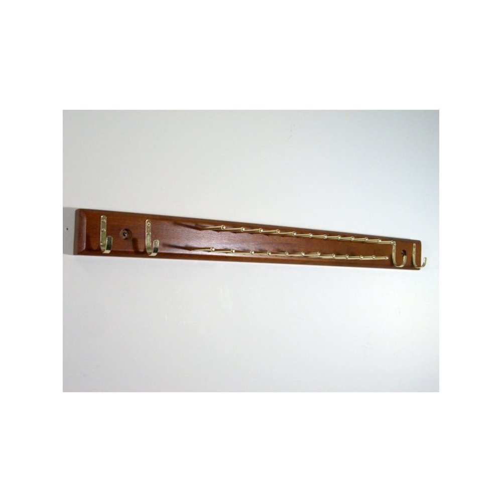 Home Essential Tie & Belt Hanger in Walnut finish.. Picture 1