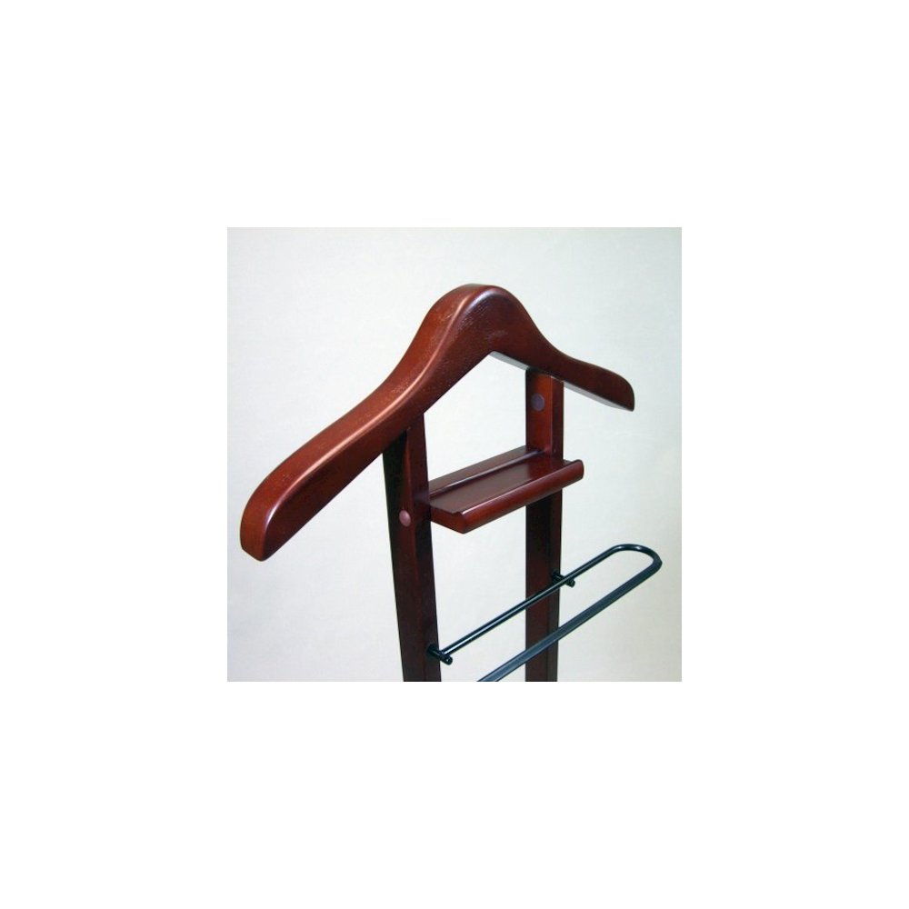 Lancaster Valet Mahogany with Black Hardware. Picture 6