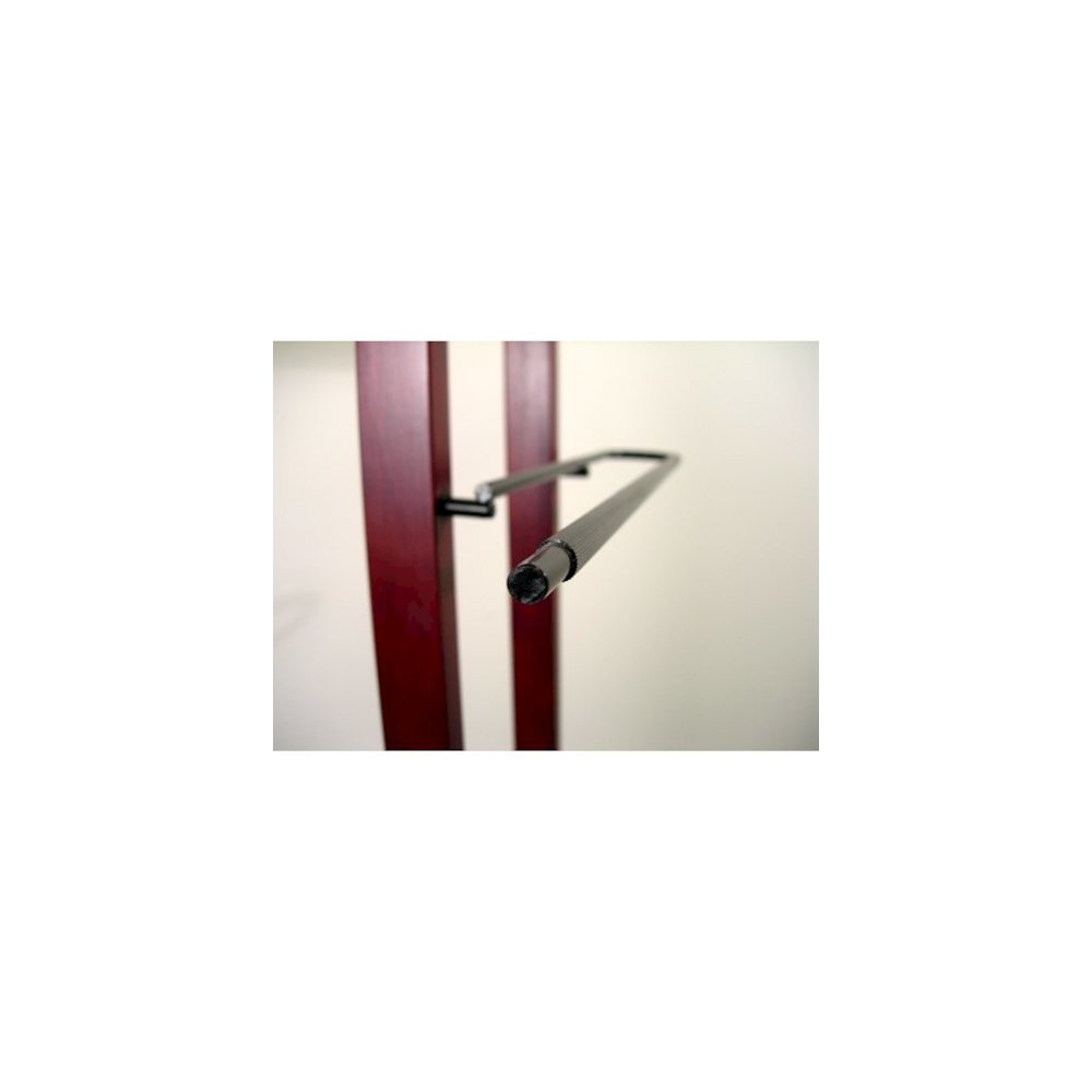 Lancaster Valet Mahogany with Black Hardware. Picture 4