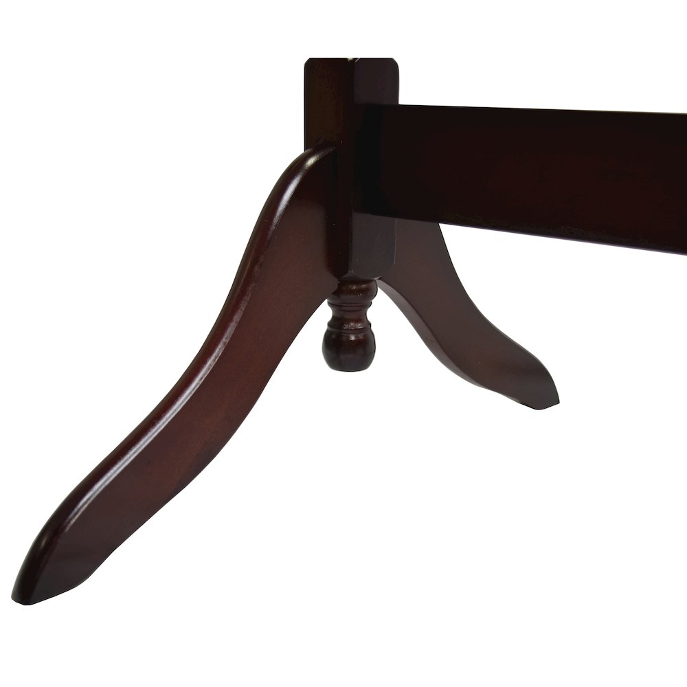Victoria Cheval Mirror in Walnut. Picture 4