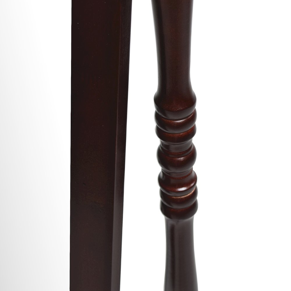 Fairfax Cheval Mirror in Walnut. Picture 3