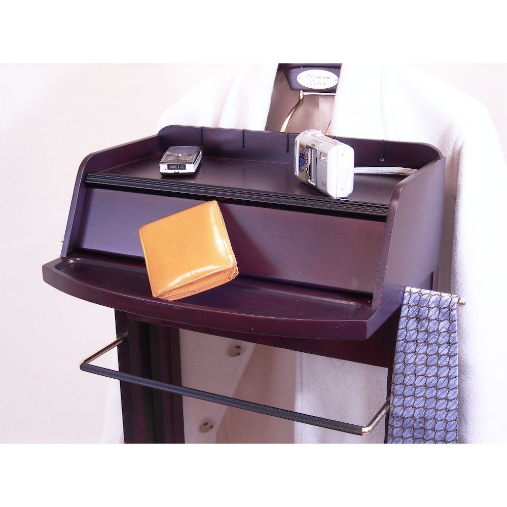 Excalibur Valet in Dark Mahogany. Picture 2