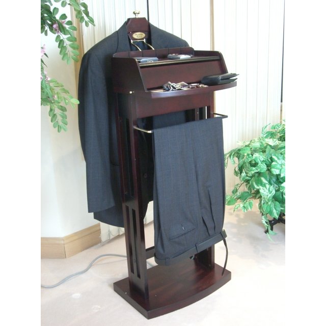 Excalibur Valet in Dark Mahogany. Picture 3