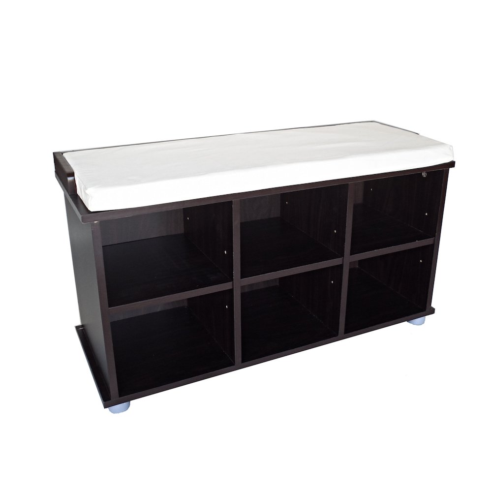 Kendal Shoe Bench, 6 cells for shoes. Picture 1