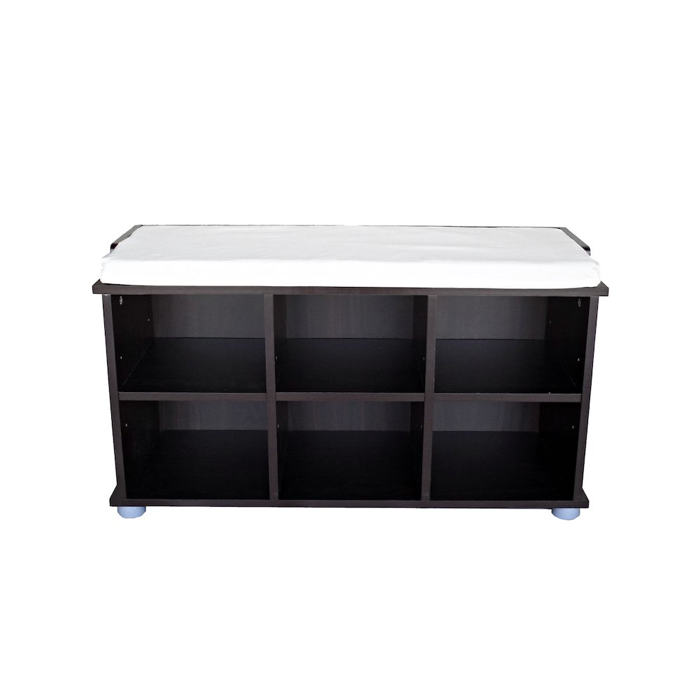 Kendal Shoe Bench, 6 cells for shoes. Picture 2