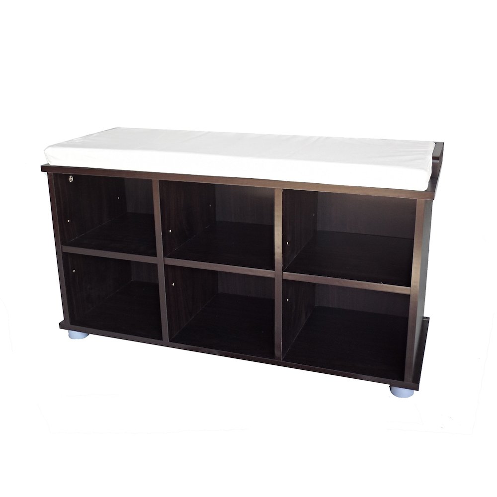 Kendal Shoe Bench, 6 cells for shoes. Picture 5
