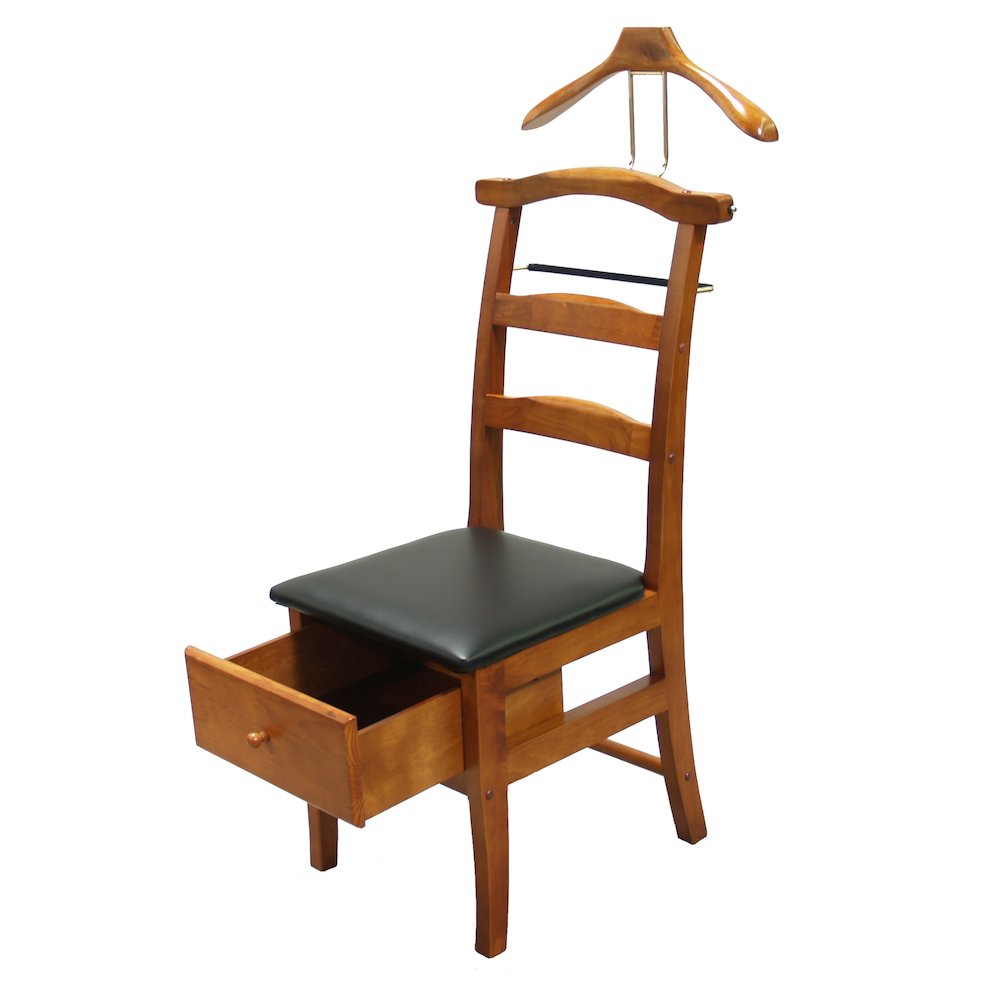 Manchester Chair Valet, Light Walnut Finish. Picture 2