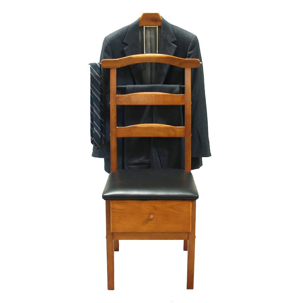 Manchester Chair Valet, Light Walnut Finish. Picture 8