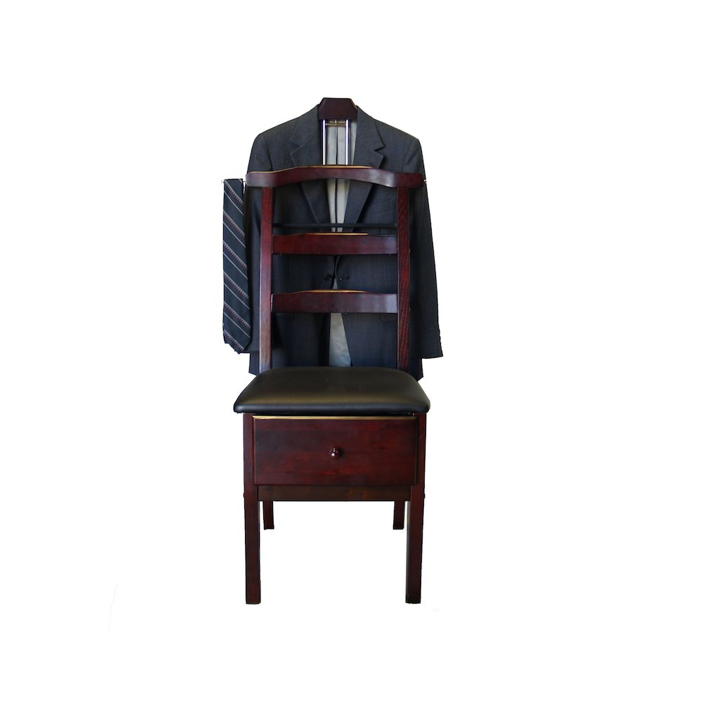 Manchester Chair Valet Mahogany finish.. Picture 2