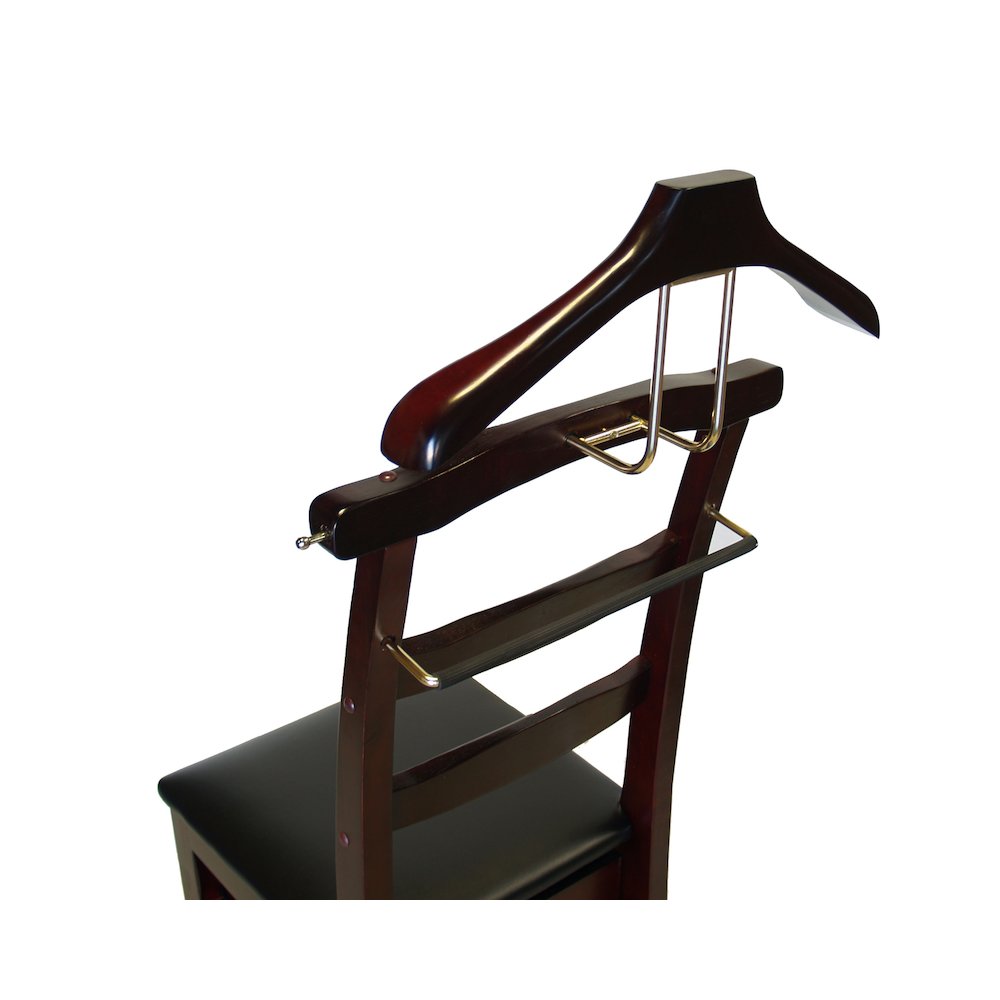 Manchester Chair Valet Mahogany finish.. Picture 8