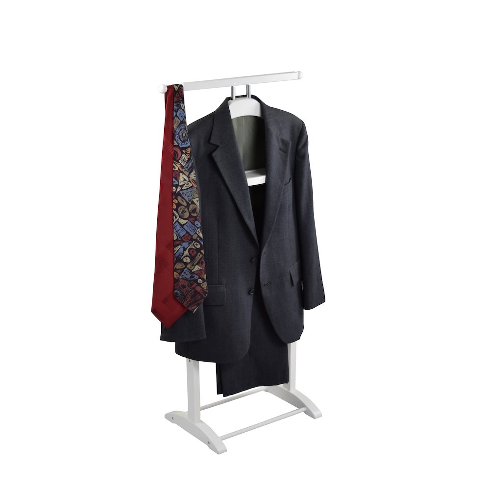 Knight Valet, white with tie bar on top. Picture 7