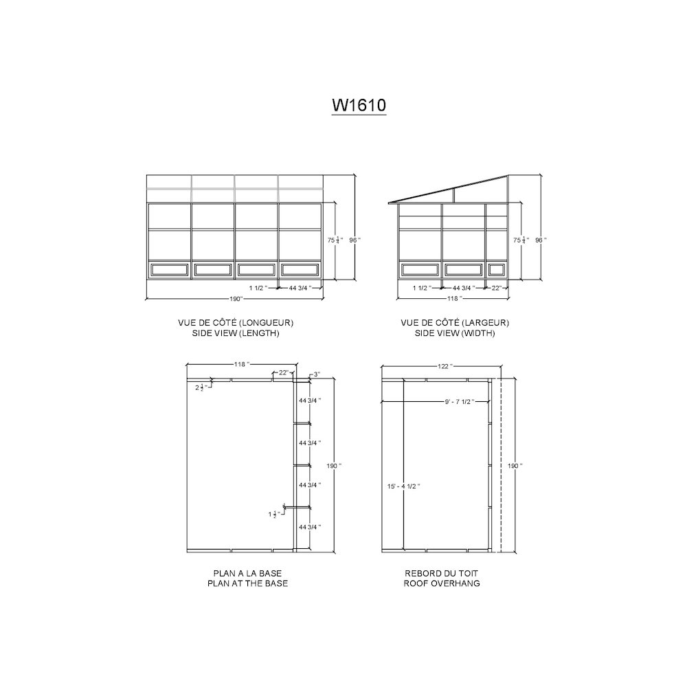 Florence Add-A-Room 10 Ft. x 16 Ft. in Slate. Picture 5