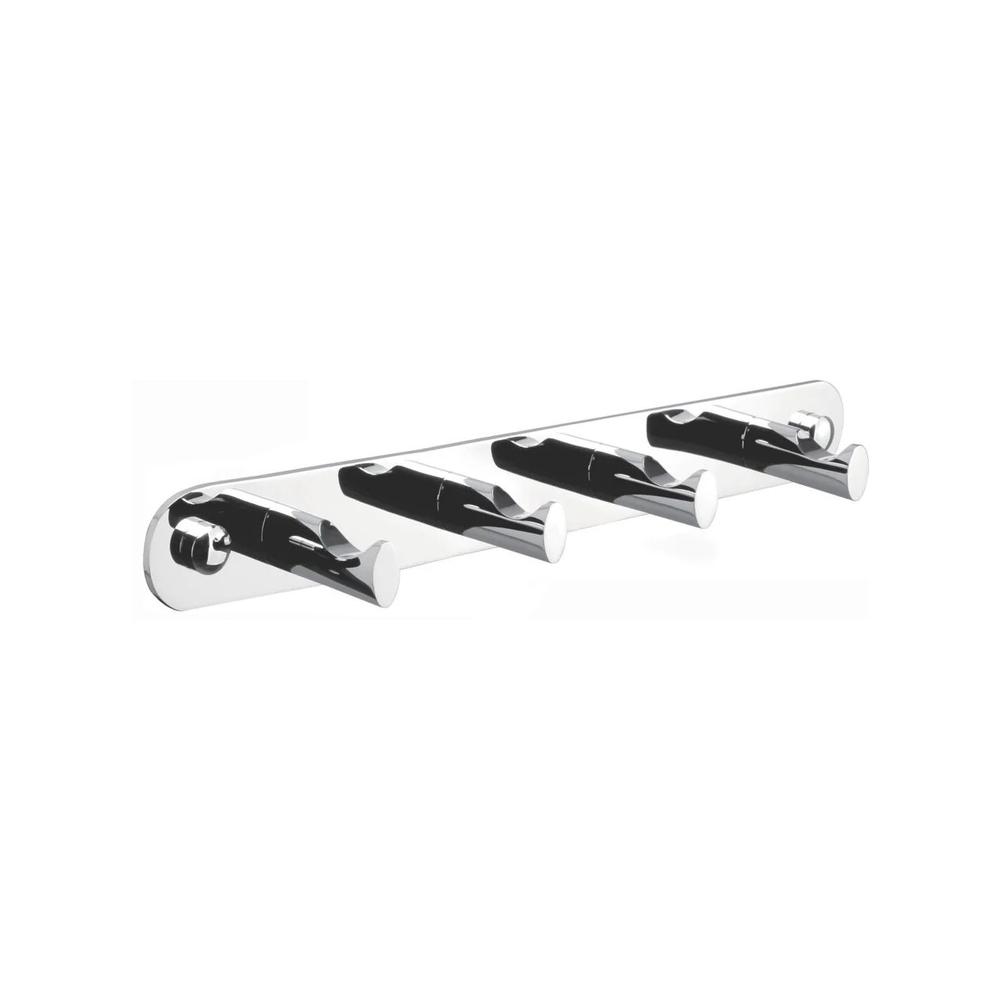 Aqua Rondo by KubeBath Robe Hook With 4 Hooks. Picture 1