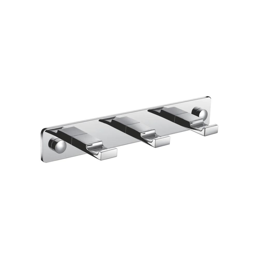 Aqua Piazza by KubeBath Robe Hook With 3 Hooks. Picture 1