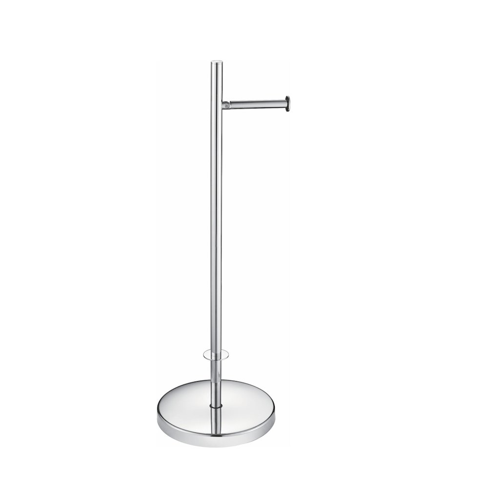 Aqua Rondo by KubeBath Free Standing Toilet Paper Holder. Picture 1