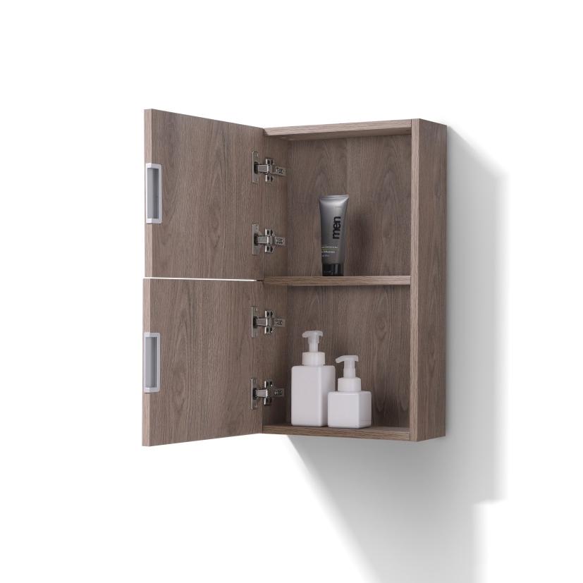 14" Wide by 24" High Linen Side Cabinet With One Door in Butternut Wood Finish. Picture 4