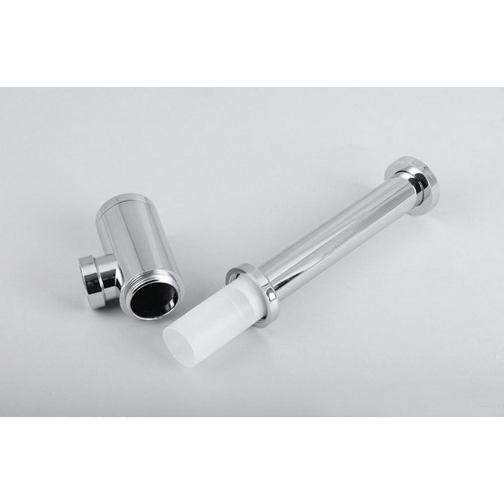 Space Saving P-Trap in Chrome Finish. Picture 6