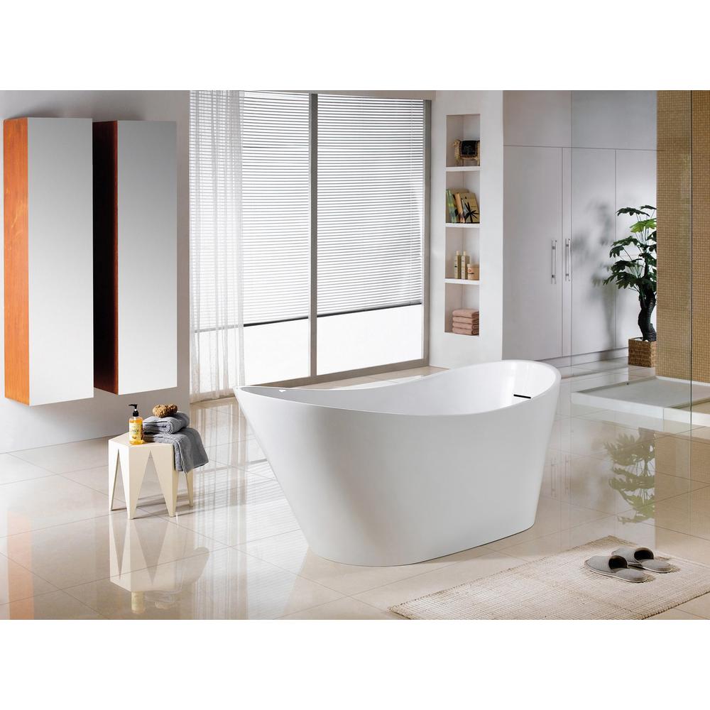 Kube Lavello 67" Free Standing Bathtub. Picture 4